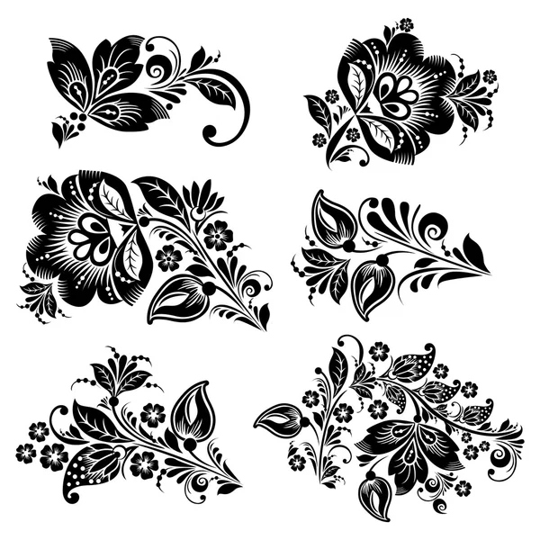 Vintage çiçekli set.