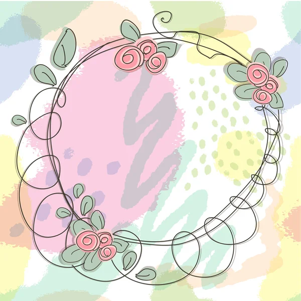 Modèle floral vectoriel — Image vectorielle