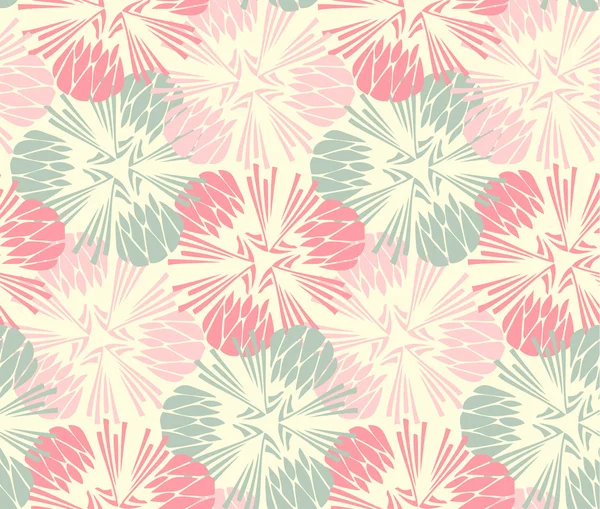 Modèle floral sans couture élégant — Image vectorielle