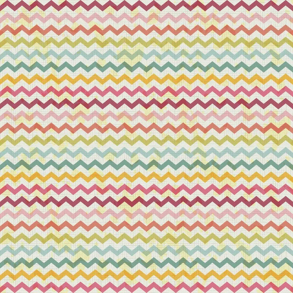 Vecteur rétro couleur vintage populaire zigzag chevron motif — Image vectorielle