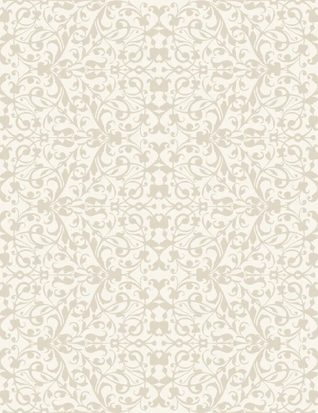 Elegante elegante abstracto fondo de pantalla floral. Patrón sin costura — Vector de stock