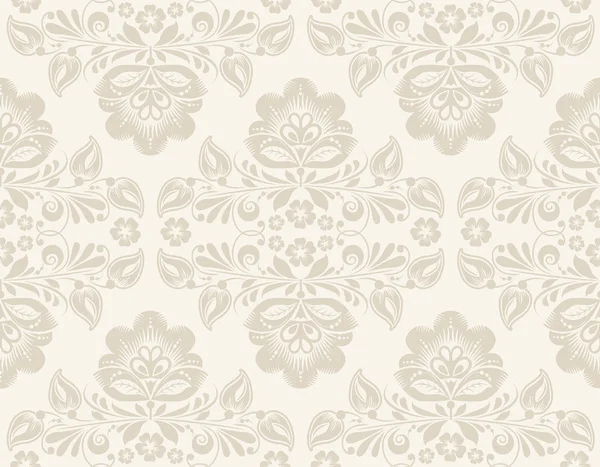 Patrón de fondo sin costura Ikat Damask — Vector de stock