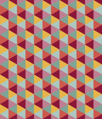 kesintisiz geometrik vektör desen