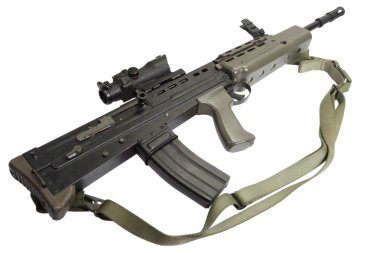 Assault rifle L85 clipart