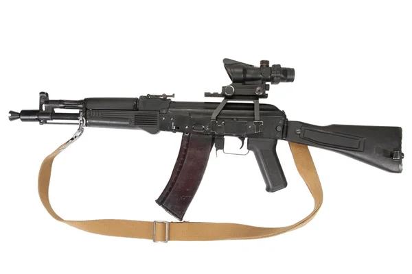 Modern kalashnikov rifle — Stock Photo, Image