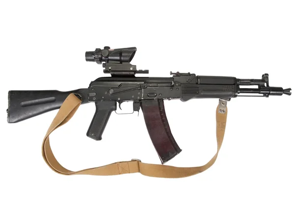 Modern kalashnikov rifle — Stock Photo, Image
