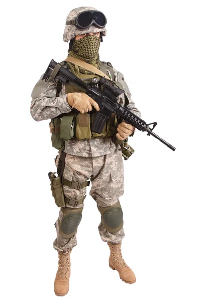 Американский солдат — стоковое фото