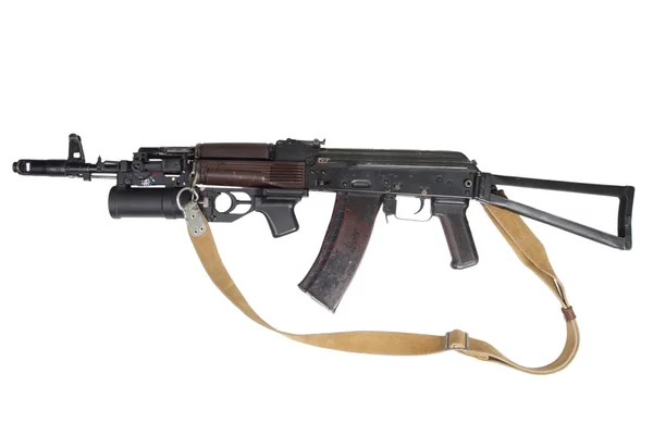 AK z granatnika gp-25 — Zdjęcie stockowe