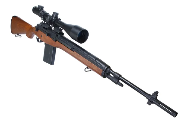 Снайперская винтовка M14 — стоковое фото
