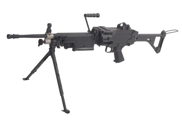 Makineli tüfek m249 — Stok fotoğraf