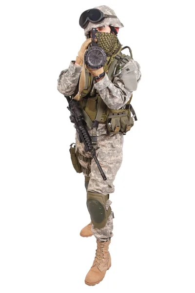 Soldado estadounidense — Foto de Stock