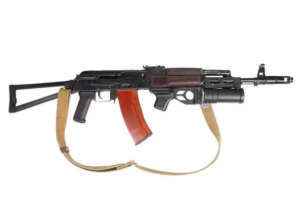 Kalashnikov ak met gp-25 granaatwerper — Stockfoto