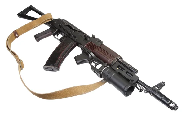 Kalashnikov AK com lançador de granadas GP-25 — Fotografia de Stock