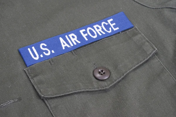 Us air force uniform vietnam war period — Stock Photo, Image
