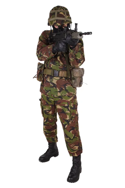 Солдат британской армии — стоковое фото