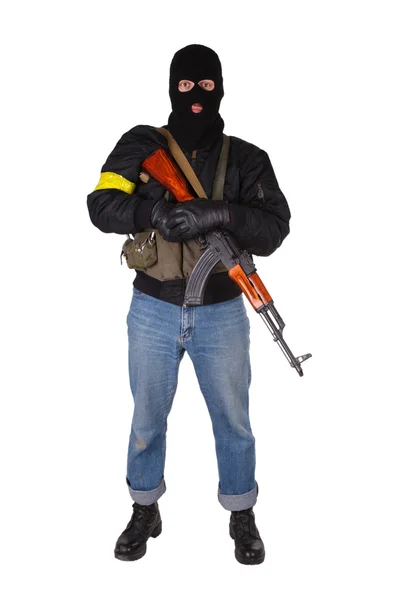 Insurgente con AK 47 —  Fotos de Stock