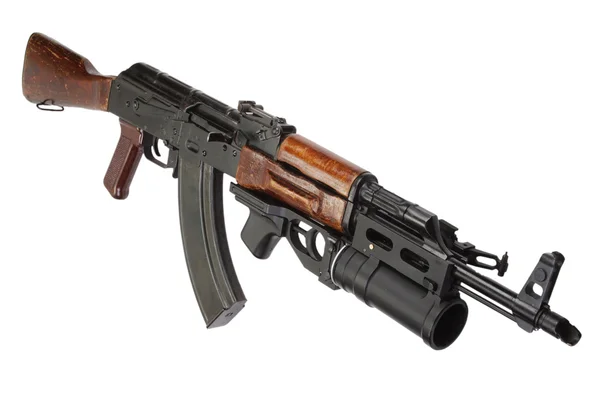 Kalashnikov Ak 47 med Gp-25 granatkastare — Stockfoto