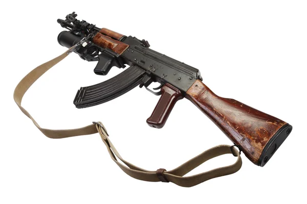 Kalashnikov AK 47 con lanciagranate GP-25 — Foto Stock