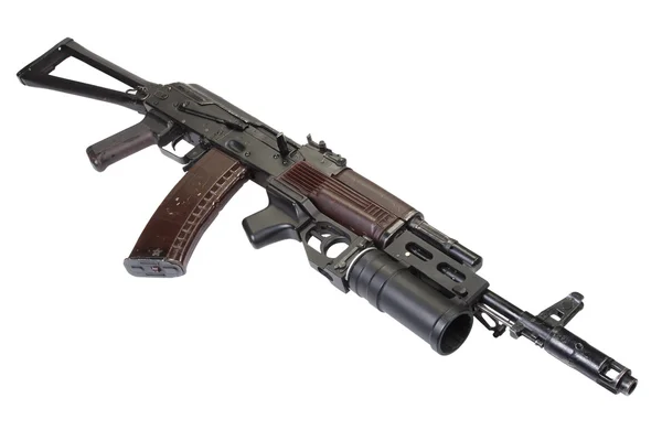 Kalashnikov AK 74 dengan granat GP-25 — Stok Foto