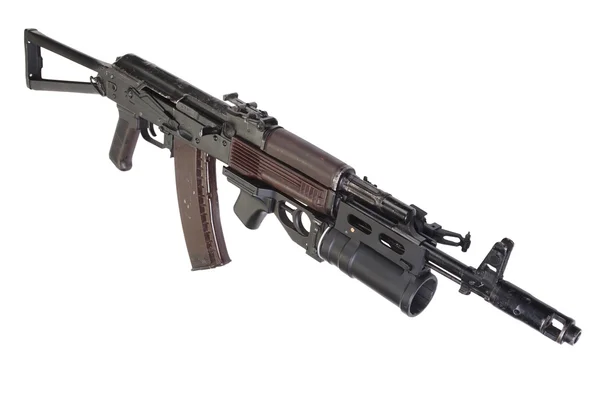 Kalashnikov Ak-74 met Gp-25 granaat — Stockfoto