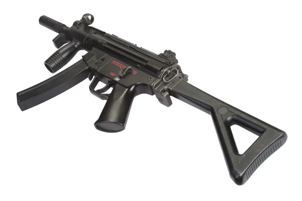 Submetralhadora MP5 isolada — Fotografia de Stock