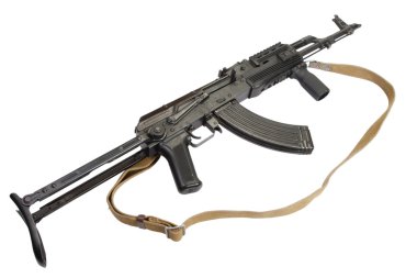 Kalashnikov AK-47on white background clipart