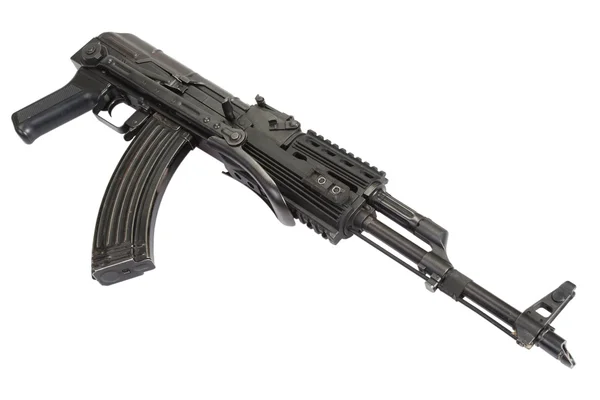 Kalashnikov Ak-47on witte achtergrond — Stockfoto