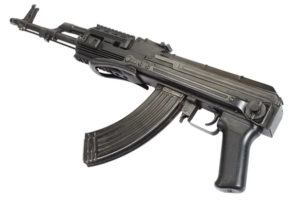 Kalaschnikow ak-47on weißem Hintergrund — Stockfoto