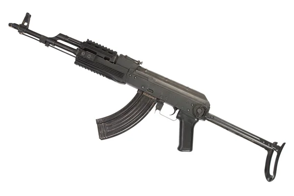 Kalashnikov Ak-47on witte achtergrond — Stockfoto