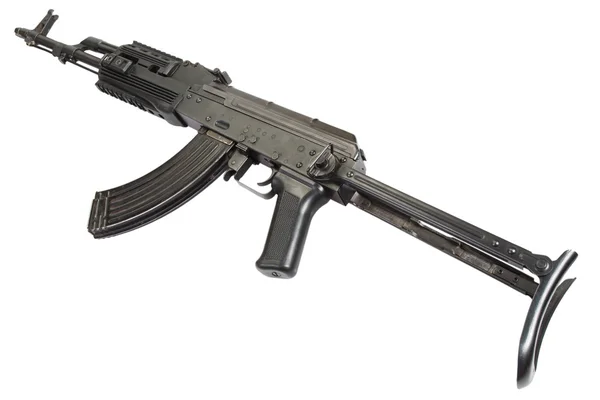 Kalaschnikow ak-47on weißem Hintergrund — Stockfoto