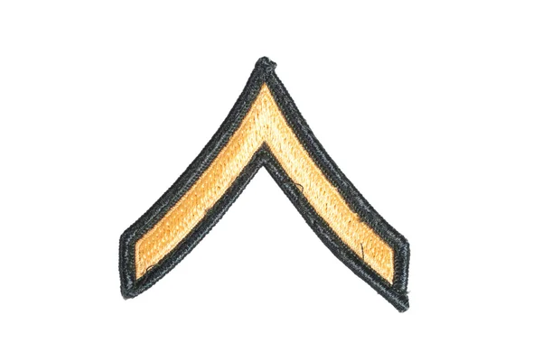 US ARMY sergeant rank patch — Stock Photo, Image