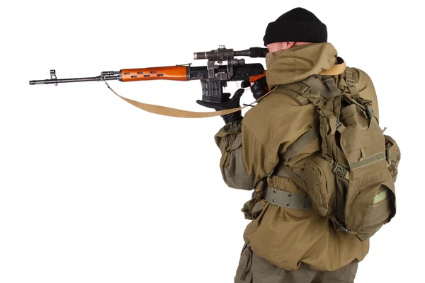 Svd mesterlövész puska Sniper — Stock Fotó