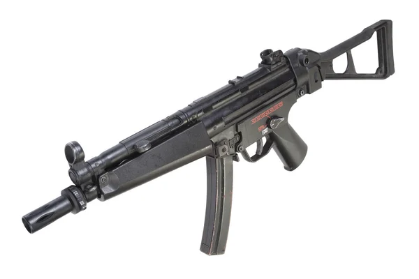 Пістолет-кулемет MP5 на білому тлі — стокове фото