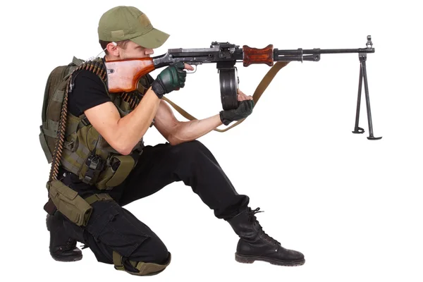 Huurling met Rpg pistool — Stockfoto