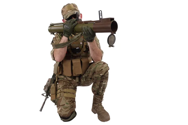 Private Military Contractor with RPG — Stock Photo, Image