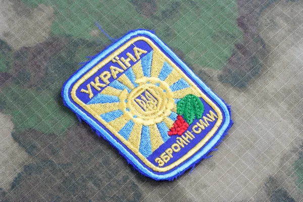 Emblema uniforme da Força Aérea da Ucrânia — Fotografia de Stock