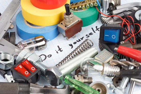 "Do it yourself" - repair parts — Stock Photo, Image