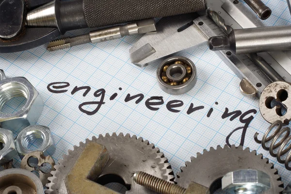 "engineering" - repair parts — Stock Photo, Image