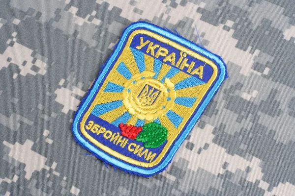 Нагрудный знак ВВС Украины — стоковое фото