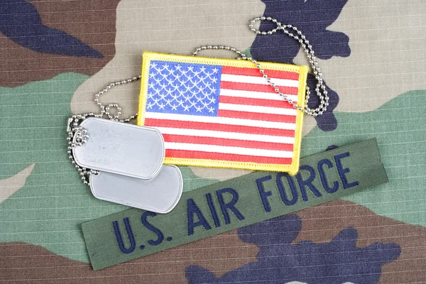 US AIR FORCE branch tape — Stock Photo, Image