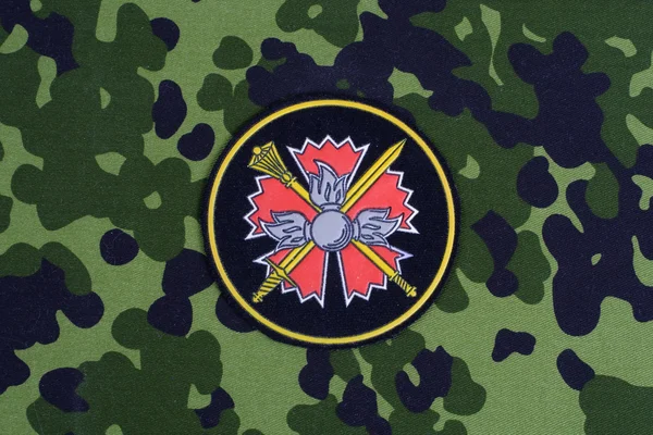 Russische leger uniforme badge — Stockfoto