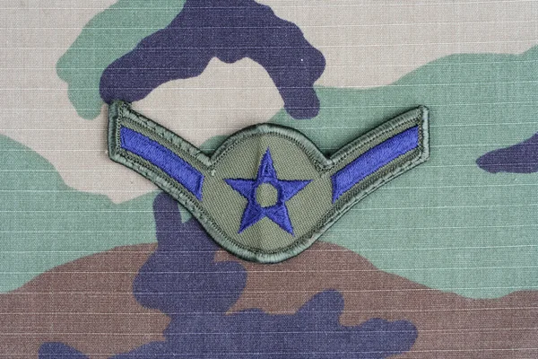 AIR FORCE Airman rank patch — Stock Photo, Image