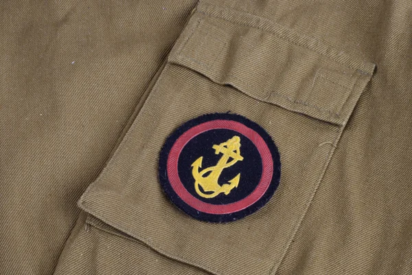Soviet Army Marines shoulder patch — Stock Photo, Image