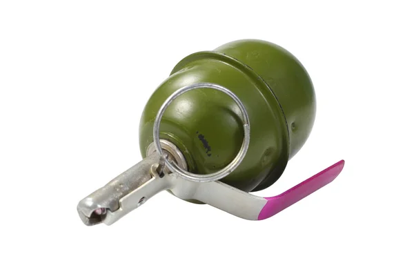 Green hand grenade — Stock Photo, Image