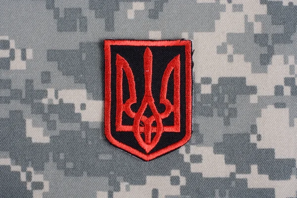 Oekraïne leger uniforme badge — Stockfoto