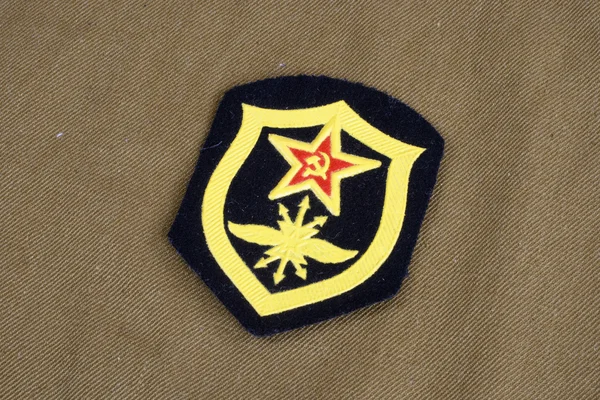 Signaal troepen schouder patch — Stockfoto