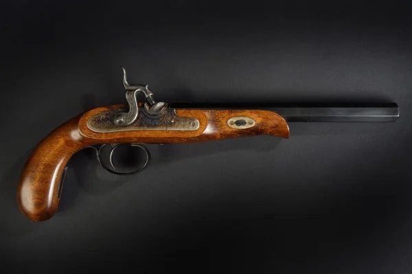 Starý souboj pistole — Stock fotografie