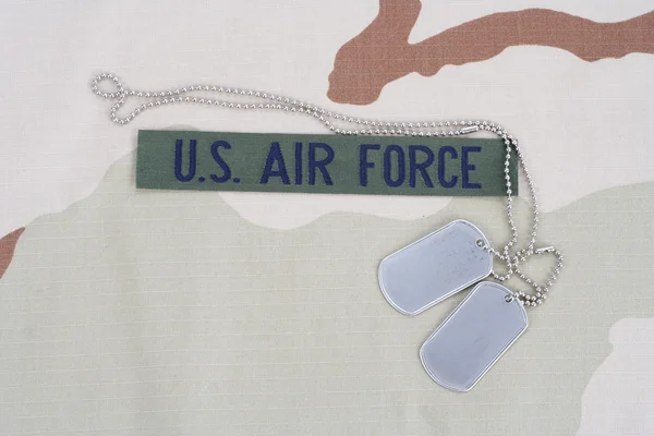 US AIR FORCE branch tape — Stock Photo, Image