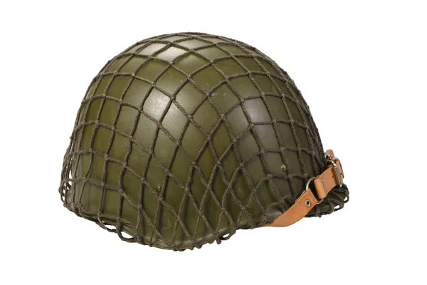 Шлем пехоты Советской Армии — стоковое фото