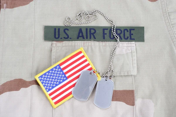 US AIR FORCE branch tape — Stock Photo, Image